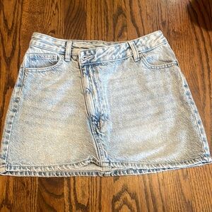 Pac Sun Mini Jean Skirt